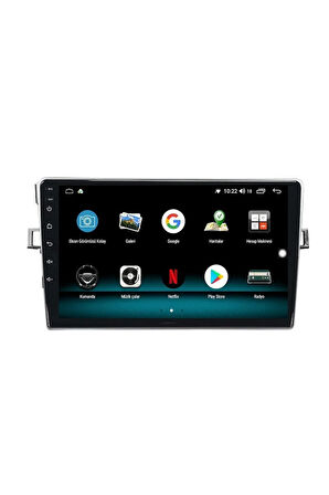 TOYOTA VERSO ANDROİD 10 MULTİMEDYA CARPLAY 2GB RAM + 32GB HDD NAVİGASYON EKRAN