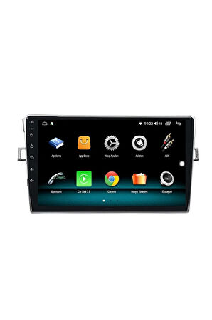 TOYOTA VERSO ANDROİD 10 MULTİMEDYA CARPLAY 2GB RAM + 32GB HDD NAVİGASYON EKRAN