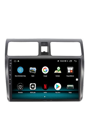 SUZUKİ SWİFT ANDROİD 10 MULTİMEDYA CARPLAY 2GB RAM + 32GB HDD NAVİGASYON EKRAN