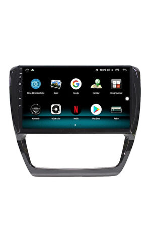 VW JETTA ANDROİD 10 MULTİMEDYA CARPLAY 2GB RAM + 32GB HDD NAVİGASYON EKRAN