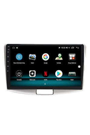 VW PASSAT B7 ANDROİD 10 MULTİMEDYA CARPLAY 2GB RAM + 32GB HDD NAVİGASYON EKRAN