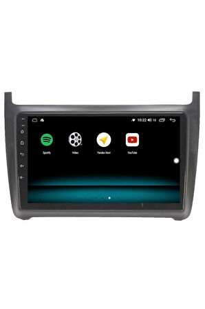VW POLO 7 ANDROİD 10 MULTİMEDYA CARPLAY 2GB RAM + 32GB HDD NAVİGASYON EKRAN
