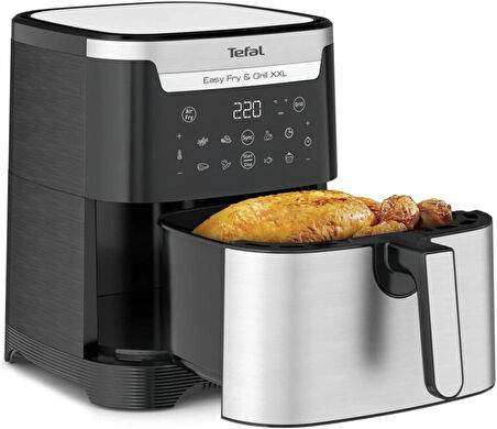 OUTLET ÜRÜN Tefal Easy Fry Grill XXL EY801D15 6.5 lt Yağsız Fritöz
