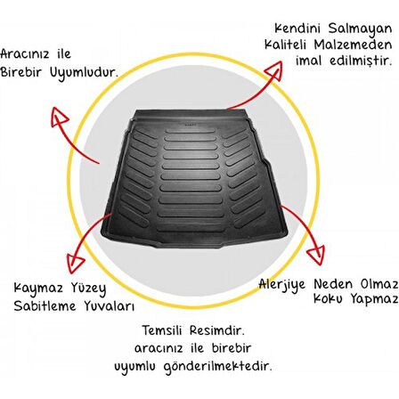 Rizline Opel Astra G Sedan 1999-2006 3D Bagaj Havuzu