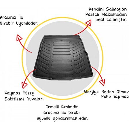 Rizline Volkswagen Passat B6 2005-2010 3D Bagaj Havuzu
