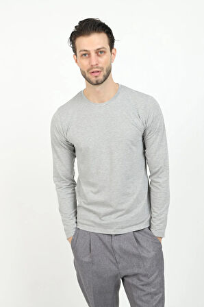 Uzun Kollu Basic T-shirt