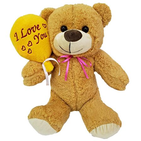 I Love You Yazılı Peluş Oyuncak Ayı Sevgililer Günü Hediyesi