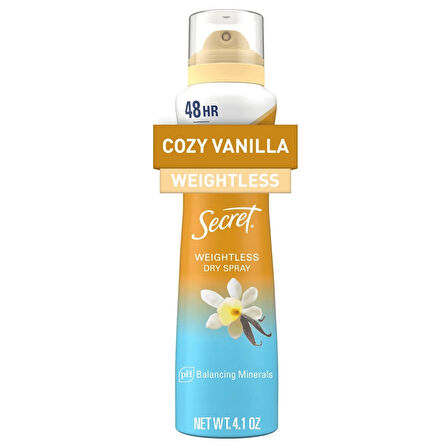 Secret Cozy Vanilla Deodorant Sprey 116 GR