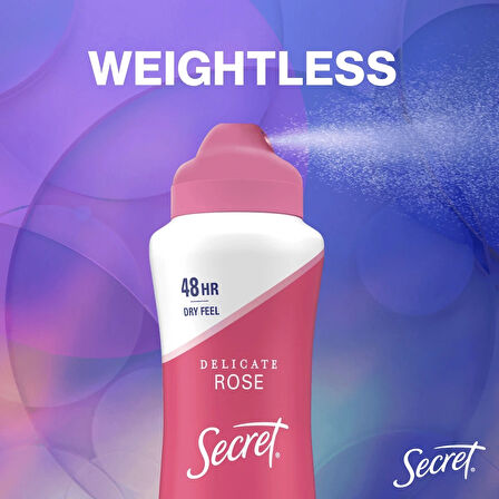 Secret Delicate Rose Deodorant Sprey 116 GR