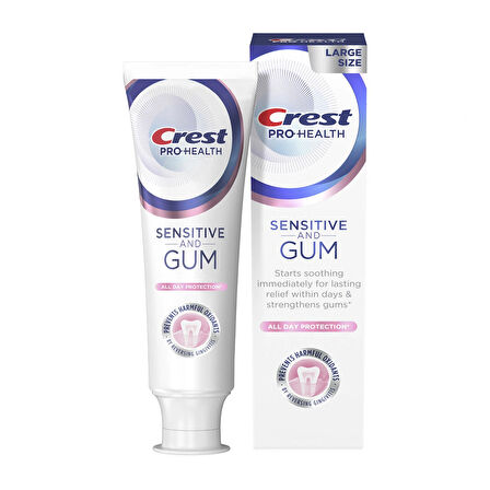 Crest Pro-Health Sensitive and Gum All Day Protection Diş Macunu 136 gr