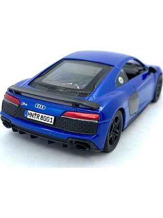 Kinsmart 2020 Audi R8 Coupe - Çek Bırak 5inch. Lisanslı Model Araba, Oyuncak Araba 1:36
