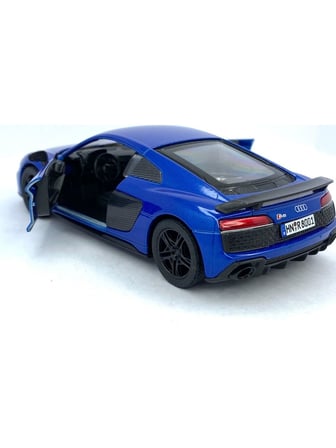 Kinsmart 2020 Audi R8 Coupe - Çek Bırak 5inch. Lisanslı Model Araba, Oyuncak Araba 1:36