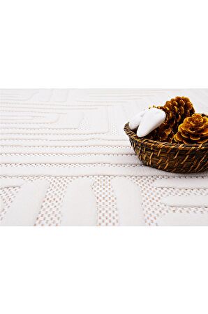 Alpina Home Dolce Sisal Krem Yumuşak Doku Çocuk Odası Oturma Odası Salon Mutfak Halısı