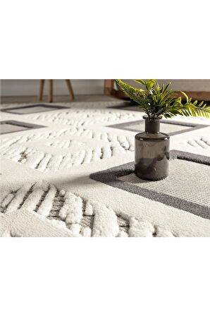 Alpina Home Dolce Sisal Krem Yumuşak Doku Çocuk Odası Oturma Odası Salon Mutfak Halısı