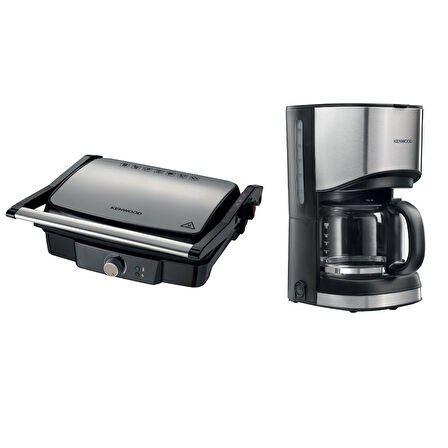 Kenwood HGM30.000SI Tost Makinesi + CMM10.000BM Filtre Kahve Makinesi Hediyeli