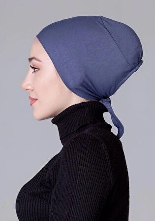 Gri Likralı Kaymayan ( Kaymaz ) Bone