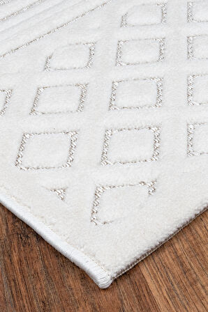 Alpina Home Dolce Sisal Krem Yumuşak Doku Salon Oturma Odası Mutfak Çocuk Odası Halısı