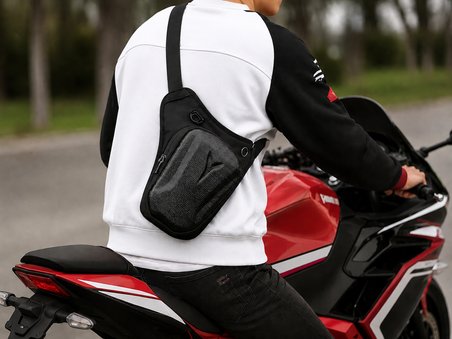Unisex Motorcu Çantası Ayarlanabilir Askılı Bel Bacak Çantası