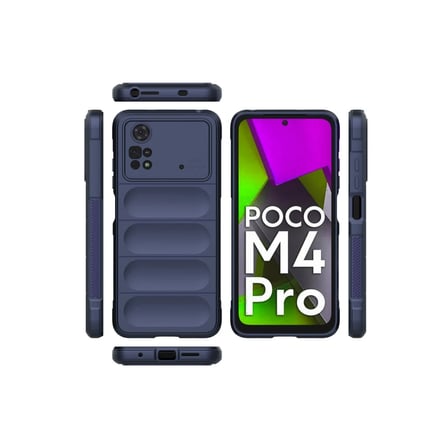 Xiaomi Poco M4 Pro 4G Kılıf Optimum Silikon - Lacivert