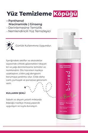 Pantenol Ve Niasinamid Içeren Ginsengli Yüz Temizleme Köpüğü - Cilt Bakımında Son Trend!