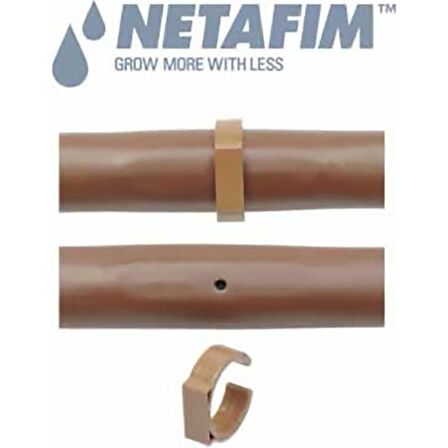 NETAFİM DAMLATICI KÖRTAPA  (25 ADET) 16 - 17 mm Max 3,8 lt Debi