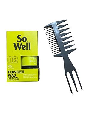 Powder Pudra Wax & Wax Şekil Tarağı