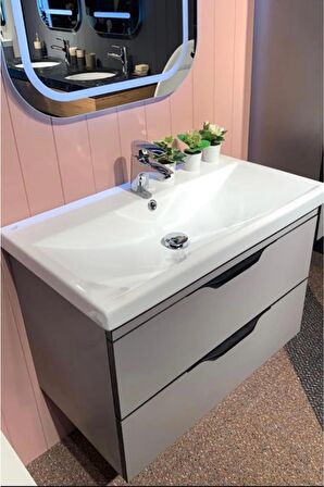 Cerastyle Elite Etajerli Lavabo 100 Cm