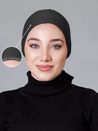 Antrasit Likralı Kaymayan Bone