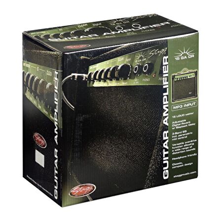 STAGG 15 GA DR ELEKTRO GİTAR AMFİSİ