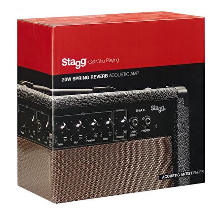 STAGG 20 AA R EU AKUSTİK GİRAT AMFİSİ