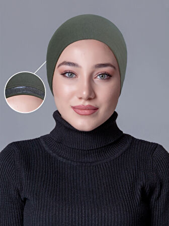 Haki Likralı Kaymayan Bone