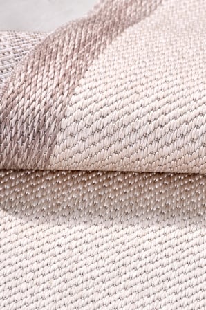 OSLO Modern Sisal Görünümlü Polyester Halı, Robot Süpürge Uyumlu, Mutfak Oturma Odası Koridor Halısı