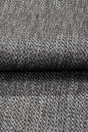OSLO Modern Sisal Görünümlü Antrasit Halı Mutfak Salon Koridor Robot Süpürge Uyumlu Kolay Temizlenebilir