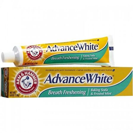 Arm&Hammer Advance White Breath Freshening Nane Aromalı Beyazlatma Diş Macunu 170 g 