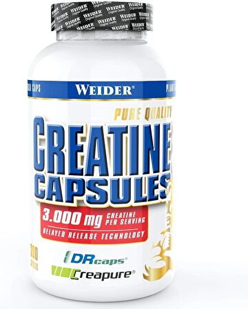 WEIDER Creatine Capsules – 200 caps