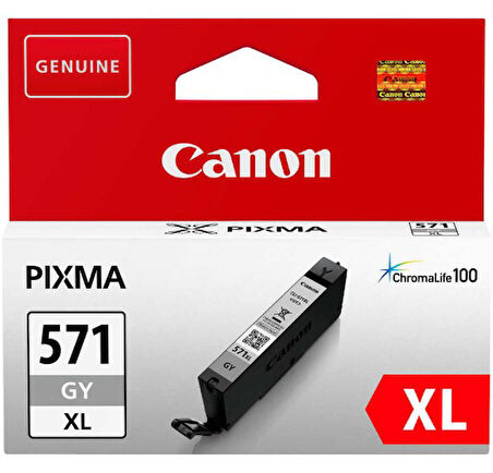 Canon CLI-571XLGY Gri Orjinal Kartuş