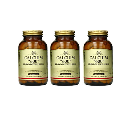Solgar Calcium 600 Oyster Shell 60 Tablet 3 Adet