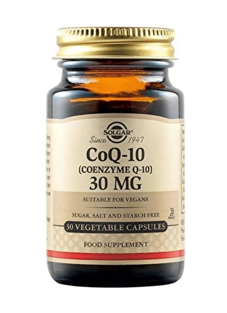 Solgar Coenzyme Q-10 30 Mg 30 Kapsül