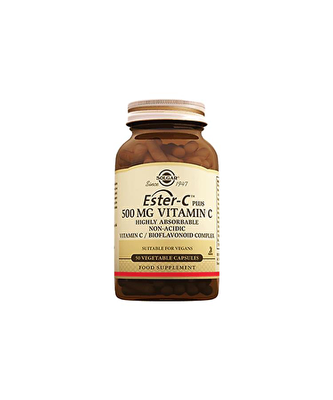 Solgar Ester-C Plus 500 Mg 50 Kapsül