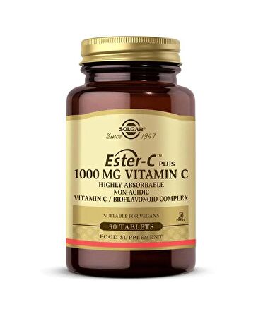 Solgar Ester-C Plus 1000 Mg 30 Tablet