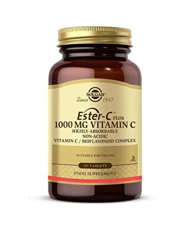 Solgar Ester-C Plus 1000 Mg 60 Tablet