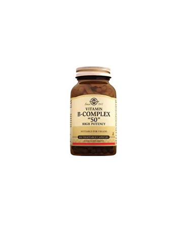 Solgar Vitamin B-Complex '50' 100 Kapsül