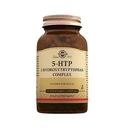 Solgar 5-Htp Hydroxytryptophan Complex 30 Kapsül