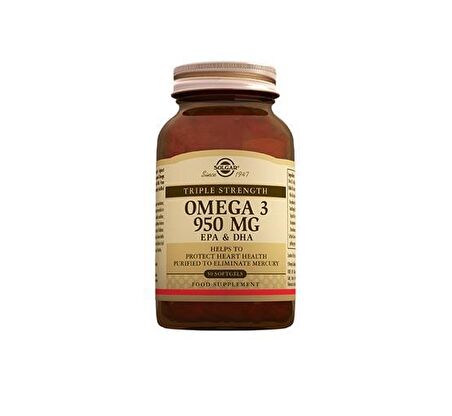 Solgar Omega-3 950 Mg 100 Softgel