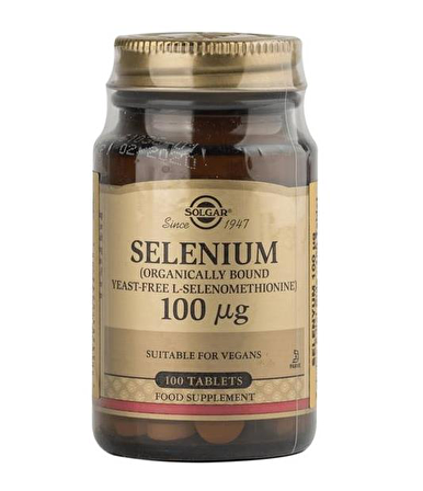 Solgar Selenium 100 Mcg 100 Tablet