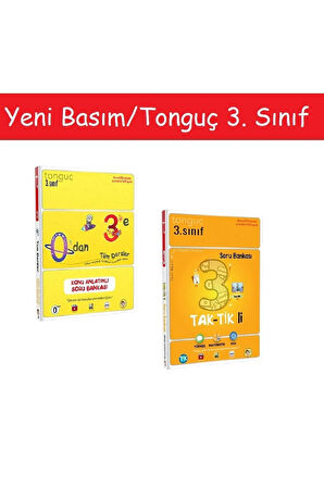 Tonguç 0'dan 3'e Konu Anlatımlı Soru Bankası & 3. Sınıf Taktikli Soru Bankası