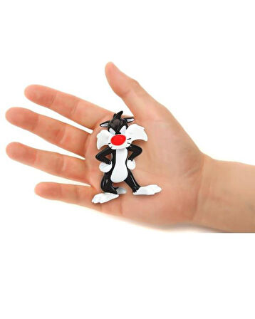 Looney Tunes Metal Tekli Figür Sylvester