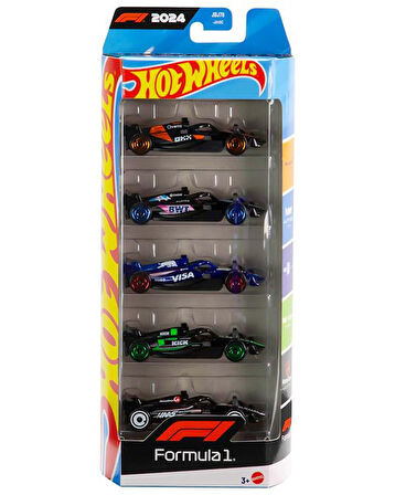 Hot Wheels Beşli Araba Seti Formula1 JBJ78