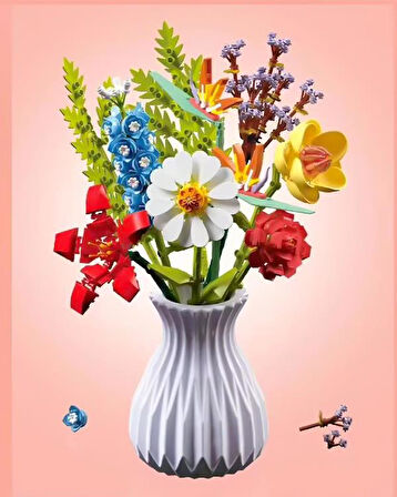 Zuanma Çiçek Buketi Yapım Seti No6 109