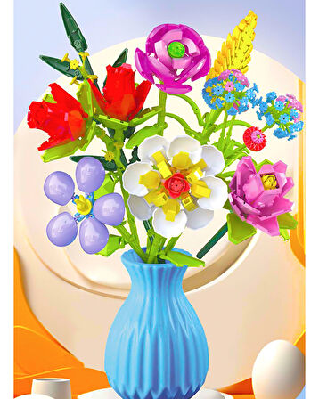 Zuanma Çiçek Buketi Yapım Seti No7 109